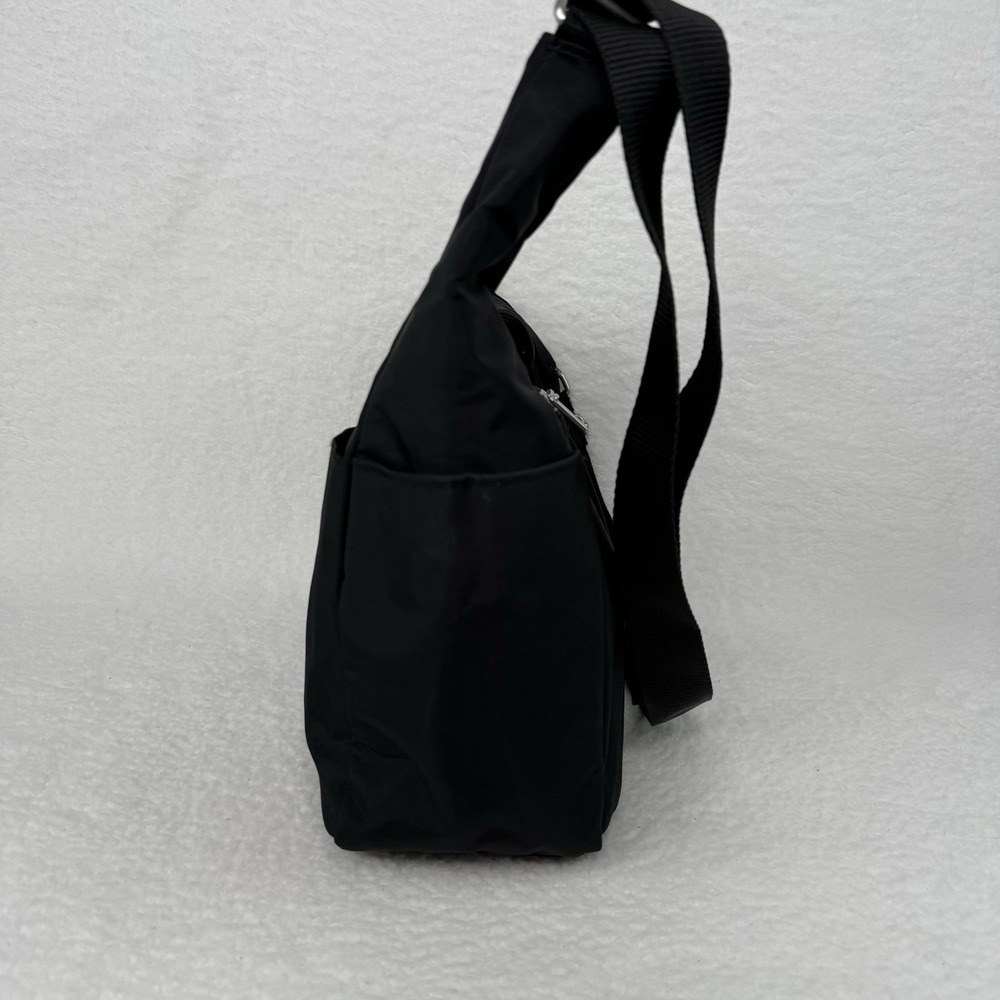 Baggallini Everyplace Black Lightweight Nylon Crossbody Shoulder Bag Purse - Picture 9 of 16